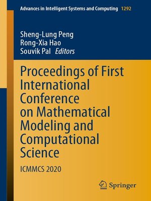 cover image of Proceedings of First International Conference on Mathematical Modeling and Computational Science